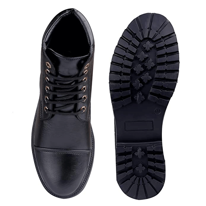 Trendy Casual Lace-Up Boot For Men's-JonasParamount