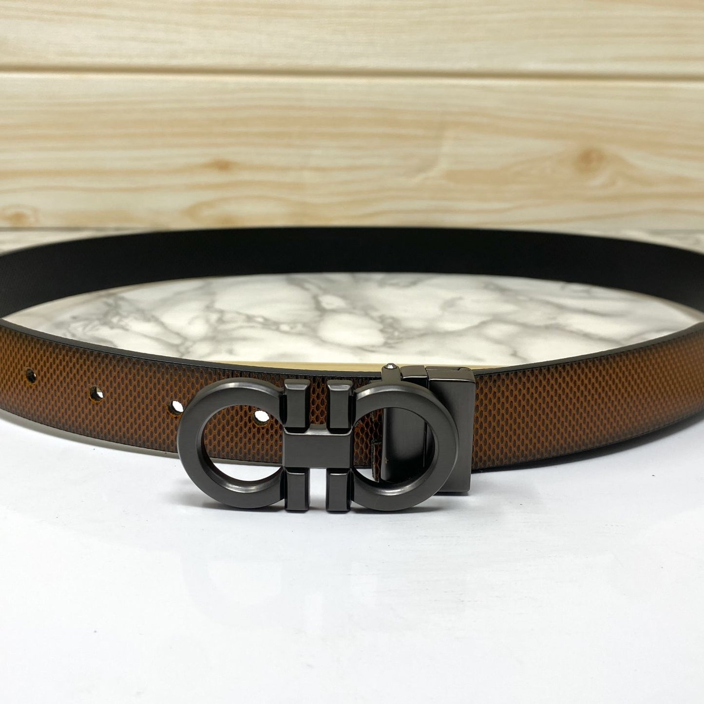 Small Design Formal and Casual Reversible Belt -JonasParamount