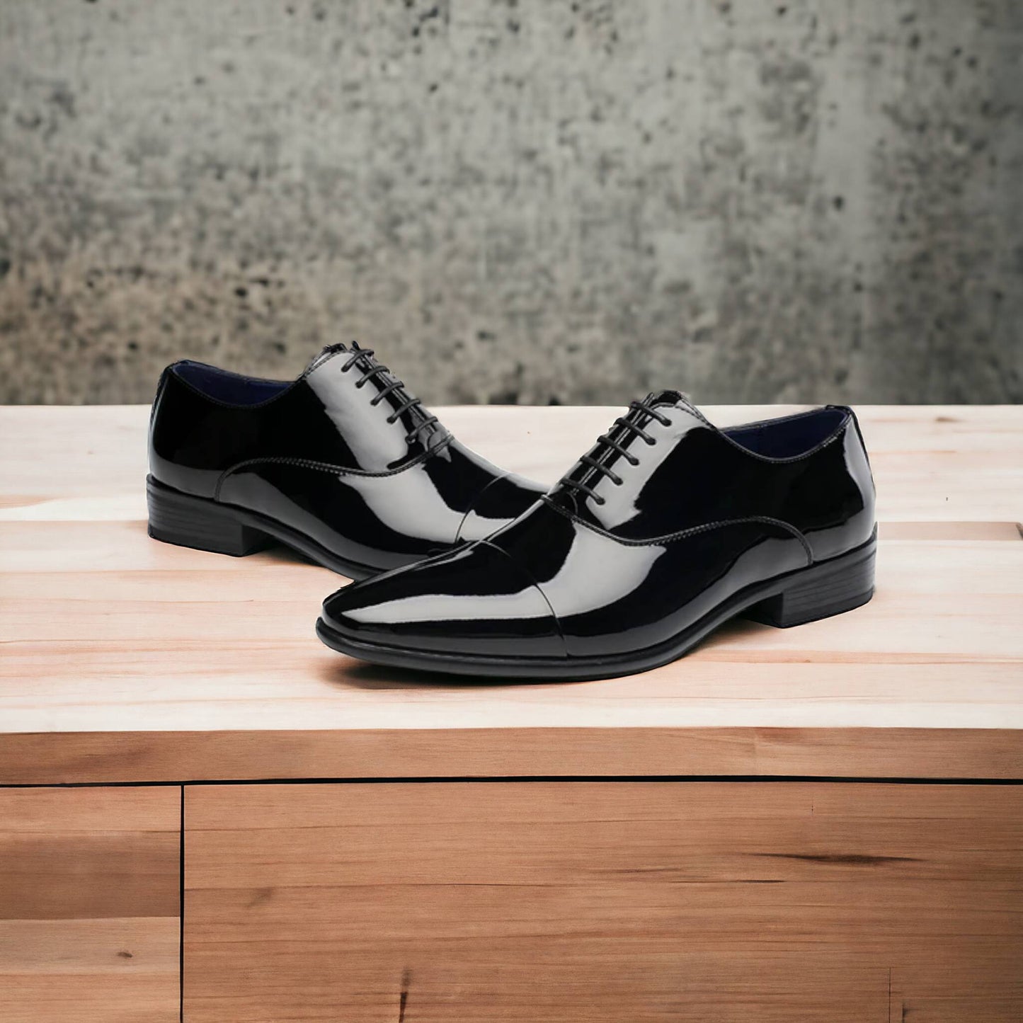 Classic Pattern Oxford Formal Office Wear Shoes -JonasParamount