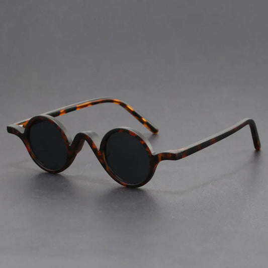 Polarized Small Frame Vintage Round Sunglasses -JonasParamount
