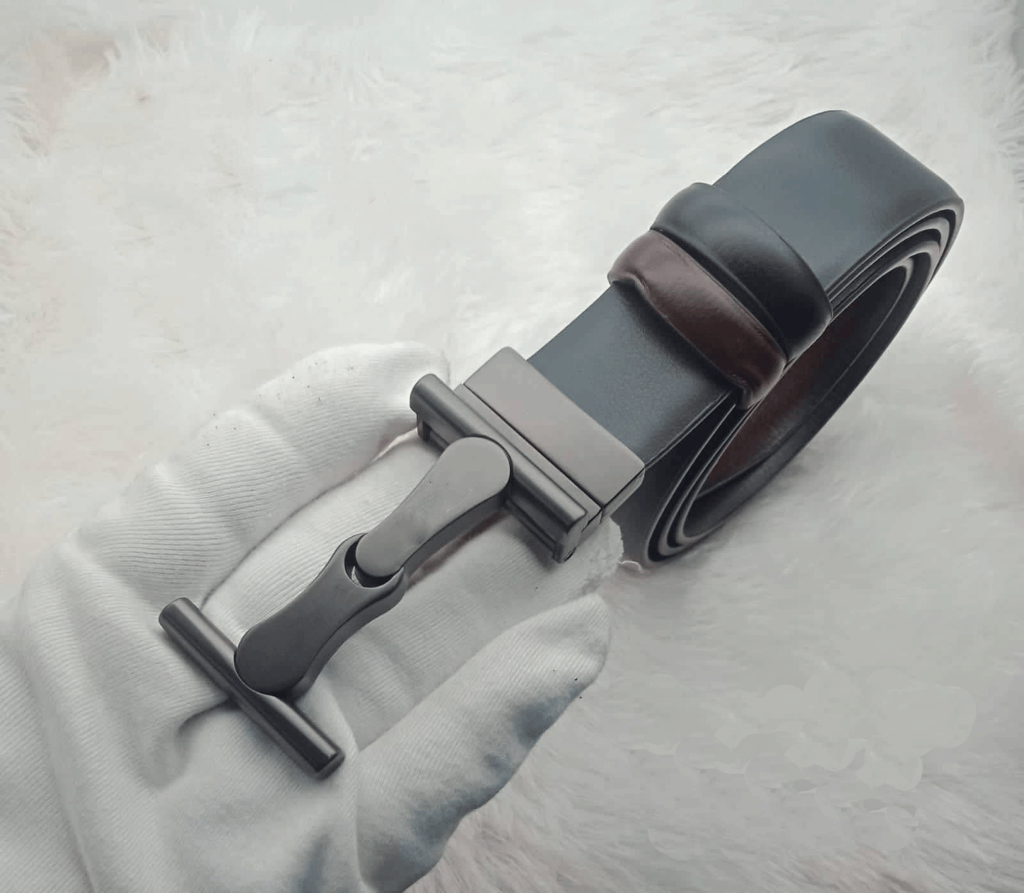 New Arrival H Letter Reversible Strap Belt For Men's-JonasParamount
