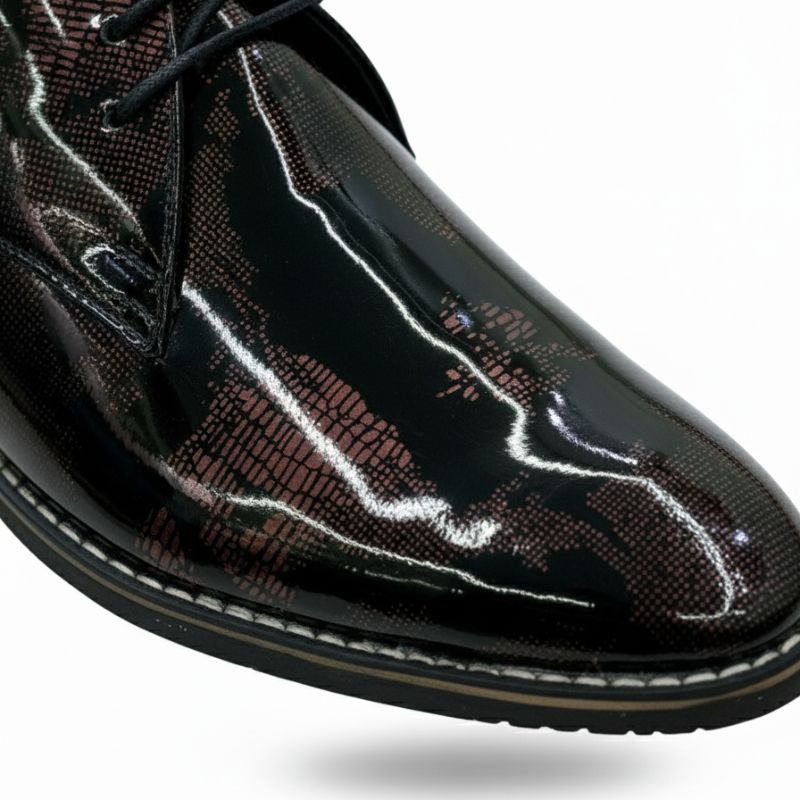 JonasParamount World Map Formal Shoes for Men