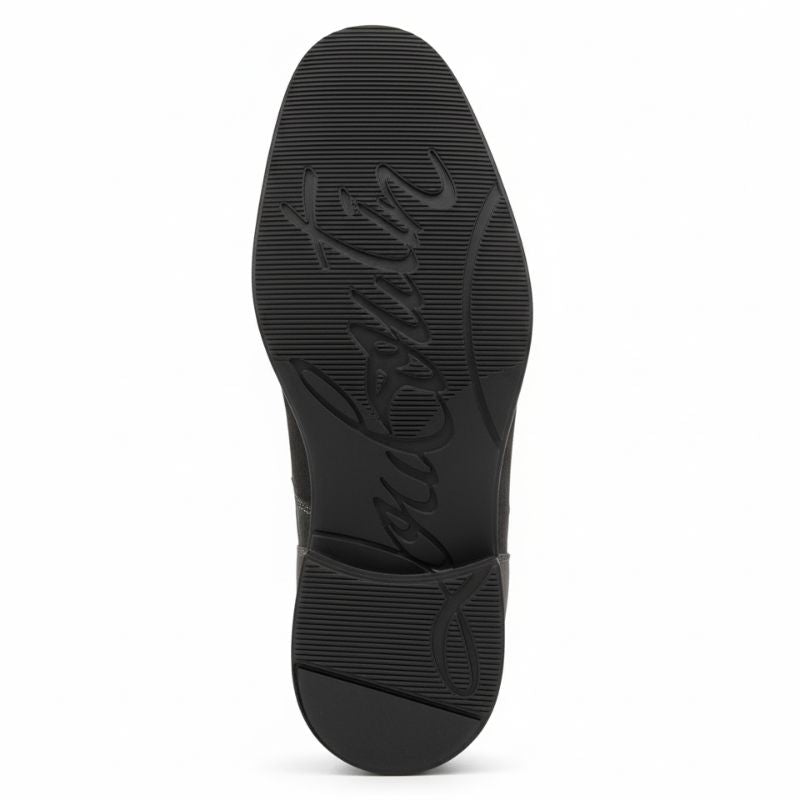 Premium Grey Suede Boots by JonasParamount – Handmade Leather Sole