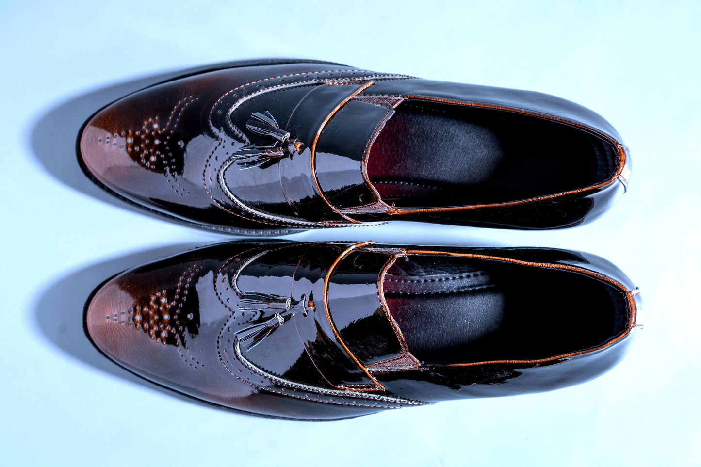 Jonas Paramount Men's Brown Cherry Color Outdoor Formal Casual Ethnic Loafer