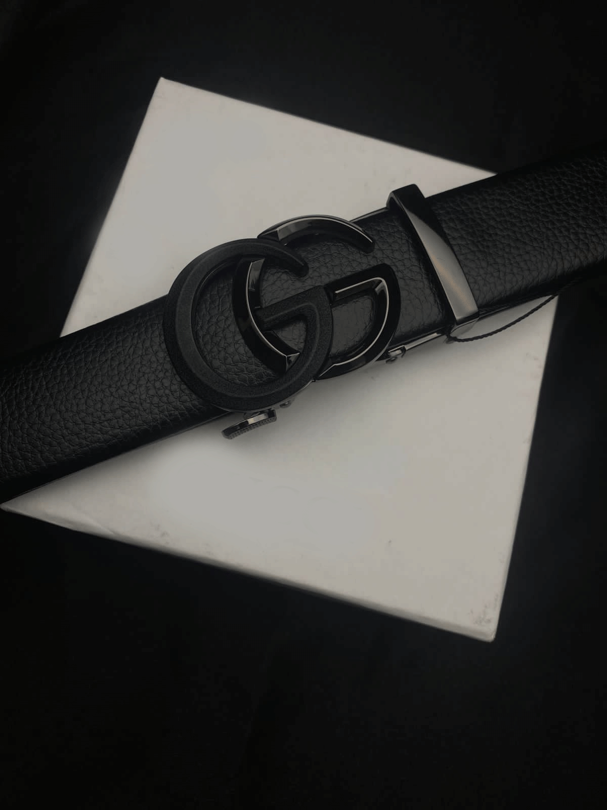 New Fashion Designer Double GG Later Buckle High Quality Belt For Men-JonasParamount