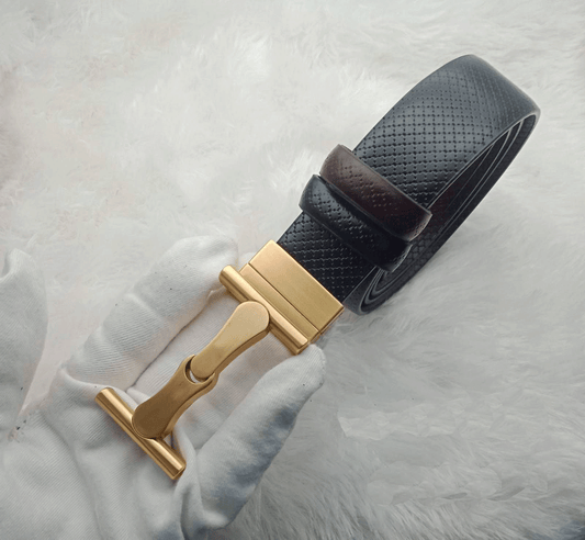 New Arrival H Letter Reversible Strap Belt For Men's-JonasParamount