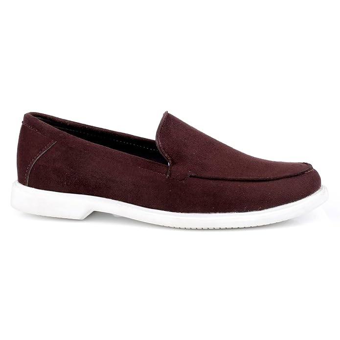 Suede Material Casual Loafer, Moccasin and Slip-On Shoes -JonasParamount