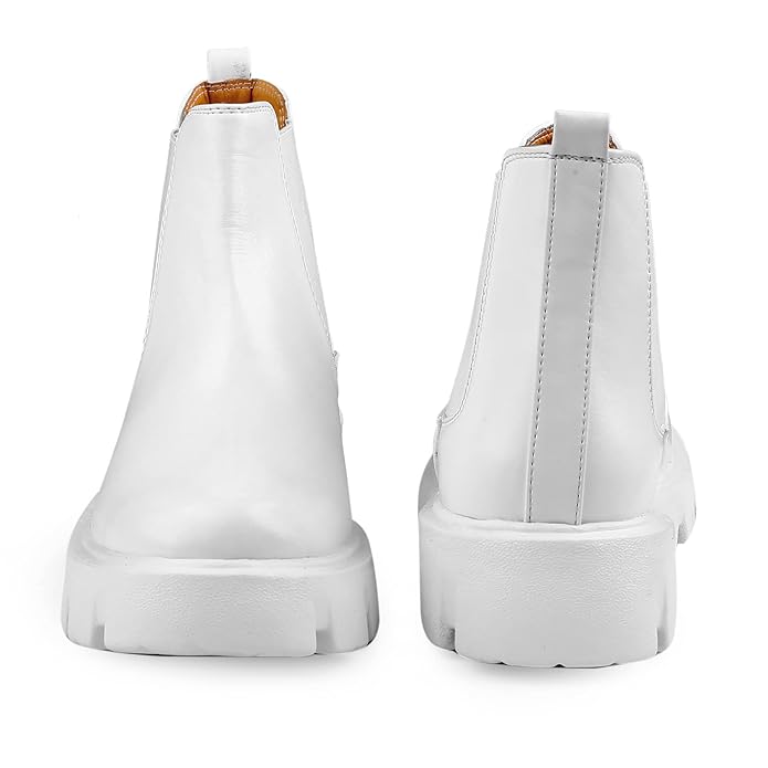 Pu Material Casual Chelsea Shoes -JonasParamount