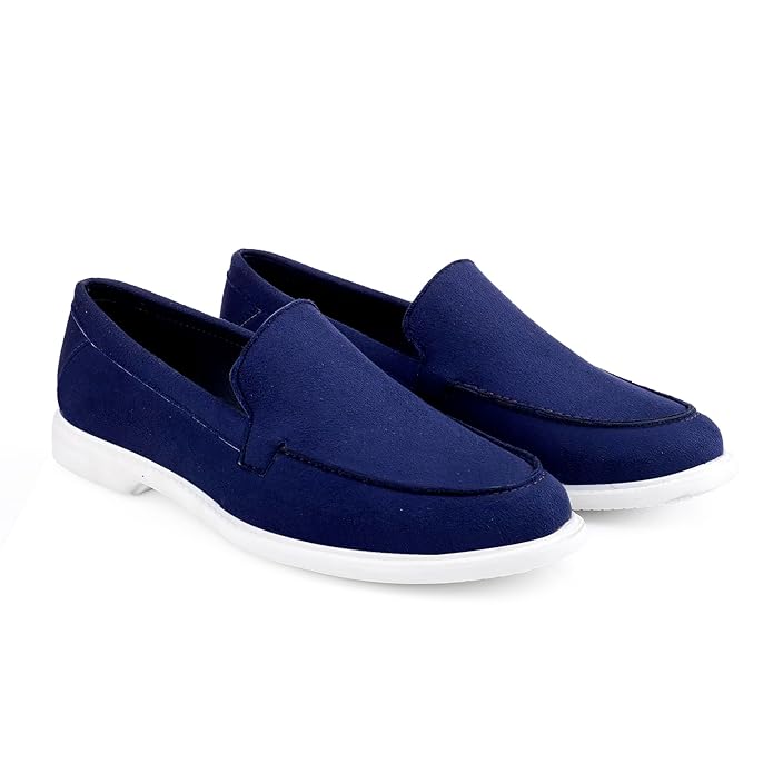 Suede Material Casual Loafer, Moccasin and Slip-On Shoes -JonasParamount