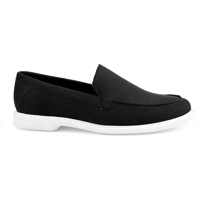 Suede Material Casual Loafer, Moccasin and Slip-On Shoes -JonasParamount