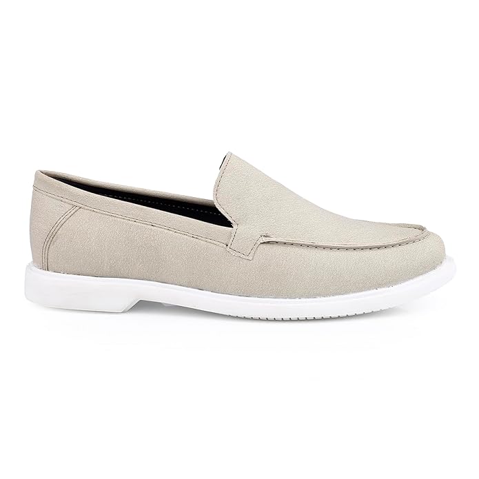 Suede Material Casual Loafer, Moccasin and Slip-On Shoes -JonasParamount