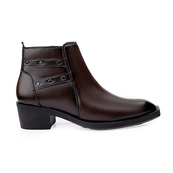 JonasParamount Men’s Strap Detail Ankle Boots