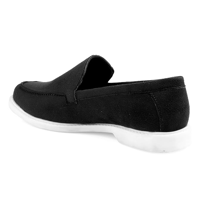 Suede Material Casual Loafer, Moccasin and Slip-On Shoes -JonasParamount