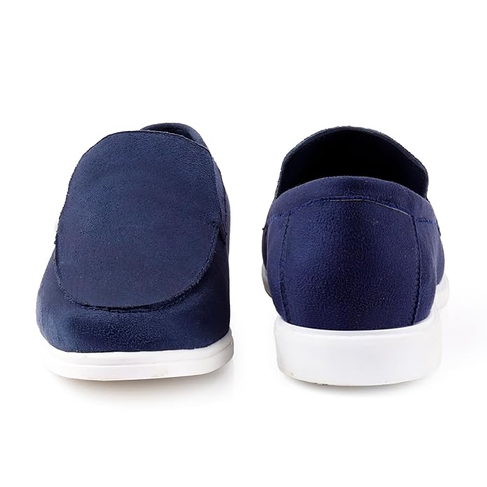 Suede Material Casual Loafer, Moccasin Shoes - JonasParamount