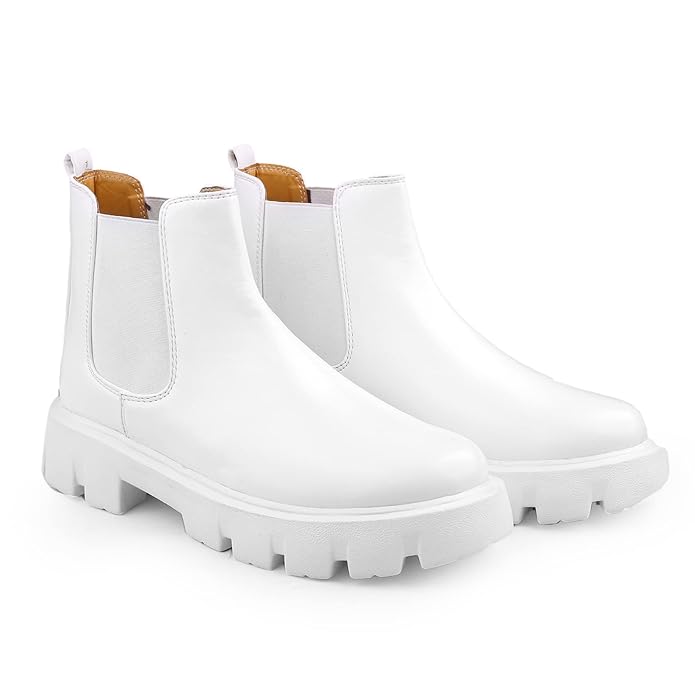 Pu Material Casual Chelsea Shoes -JonasParamount