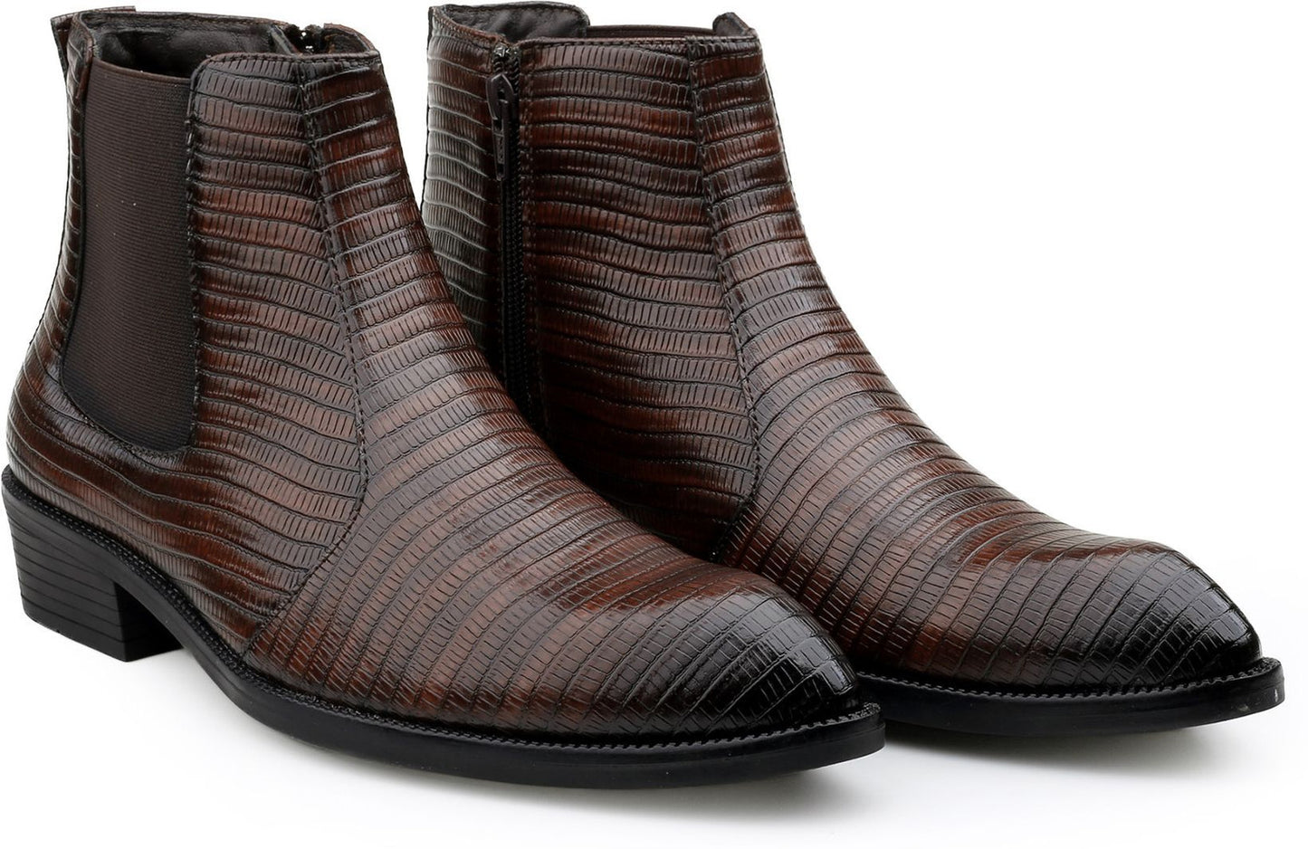 JonasParamount Brown Classic Chelsea Boots