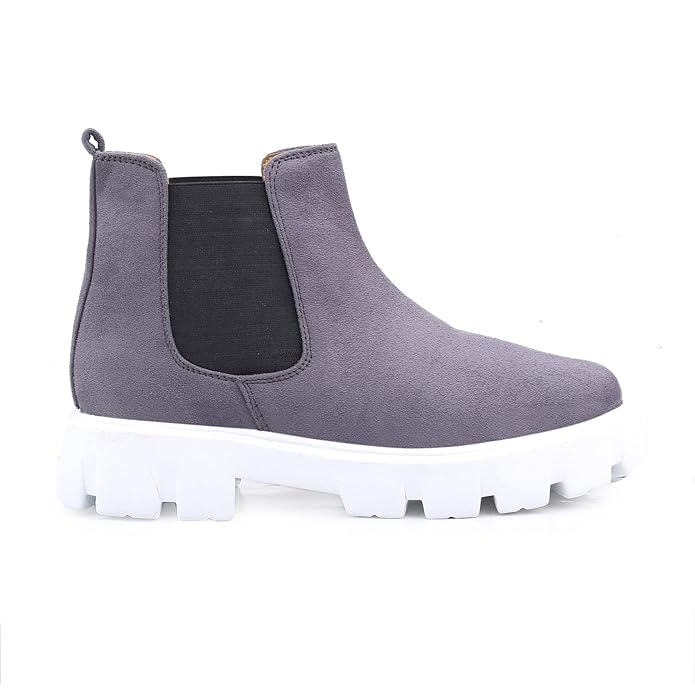 Suede Material Casual Chelsea Slip-On Boot For Men-JonasParamount