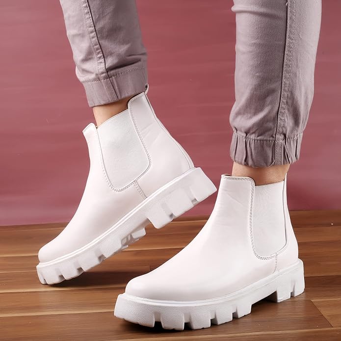 Pu Material Casual Chelsea Shoes -JonasParamount