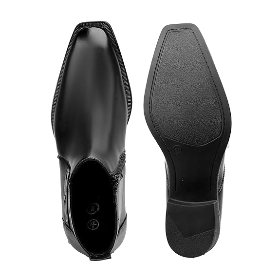 JonasParamount Men’s Strap Detail Ankle Boots