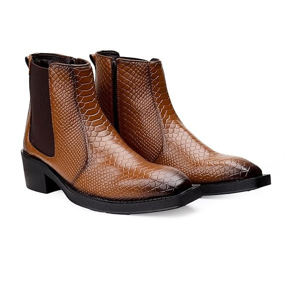 JonasParamount Men’s Textured Chelsea Boots