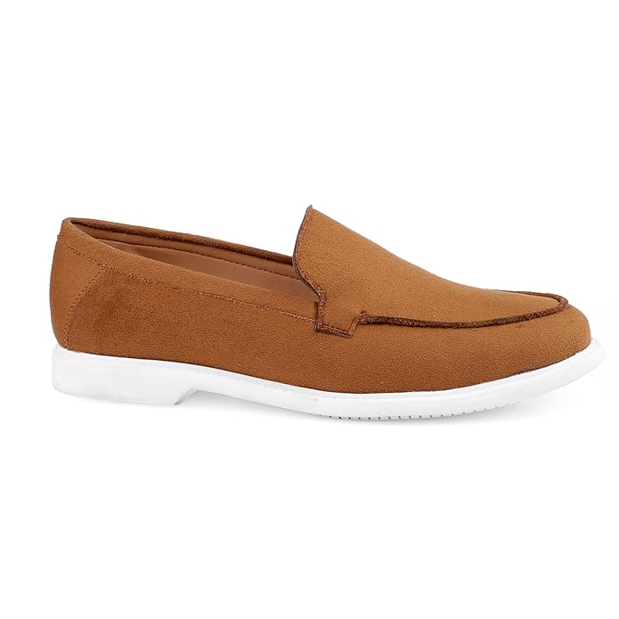 Suede Material Casual Loafer, Moccasin and Slip-On Shoes -JonasParamount