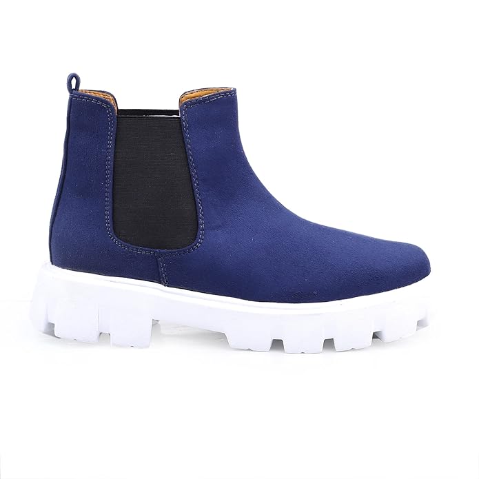 Suede Material Casual Chelsea Slip-On Boot For Men-JonasParamount
