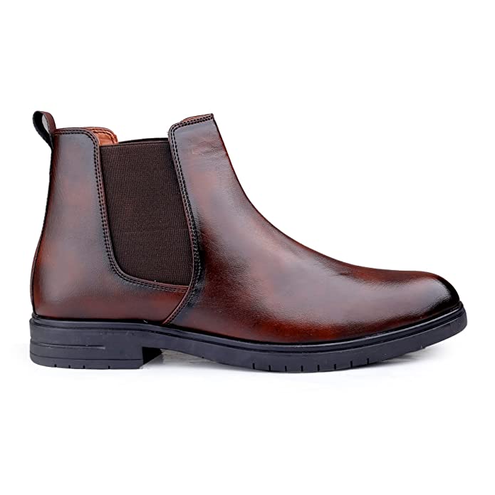 Casual Chelsea and Ankle Slip-On Boot For Men's-JonasParamount