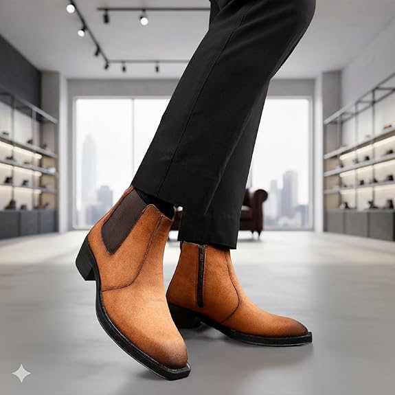 JonasParamount Men’s Elevator Chelsea Boots