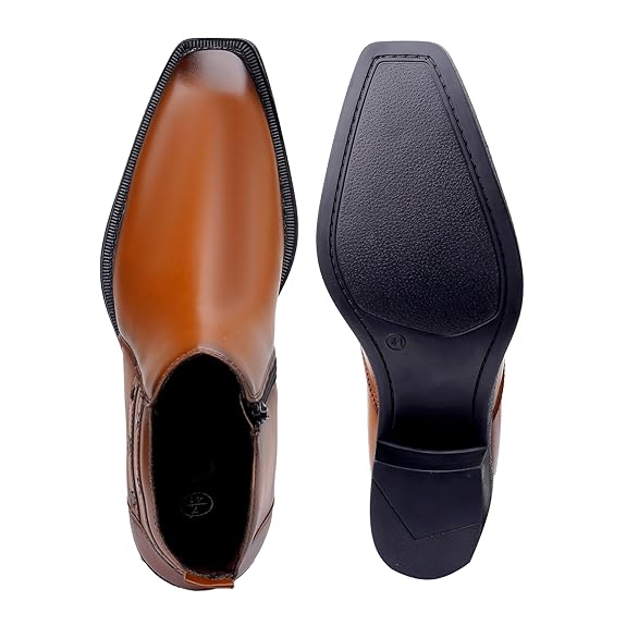 JonasParamount Men’s Strap Detail Ankle Boots