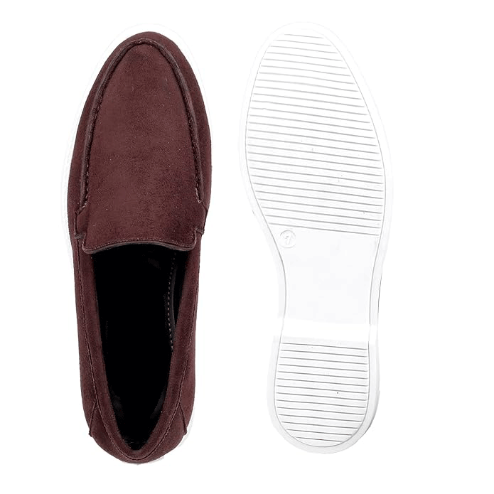 Suede Material Casual Loafer, Moccasin and Slip-On Shoes -JonasParamount