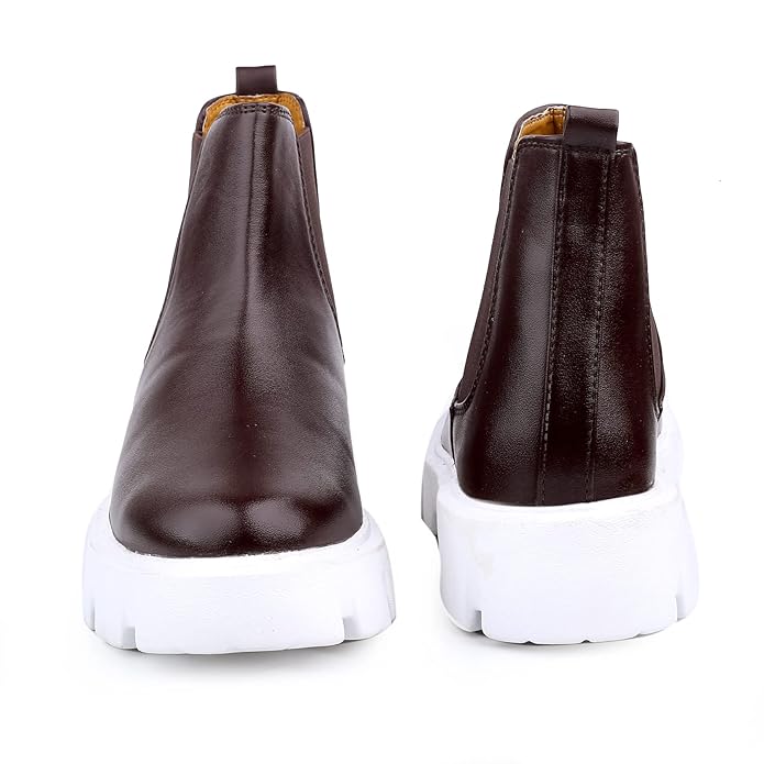 Pu Material Casual Chelsea Shoes -JonasParamount