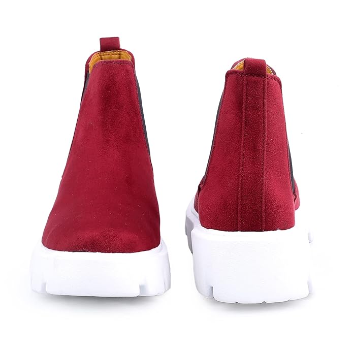 Suede Material Casual Chelsea Slip-On Boot For Men-JonasParamount