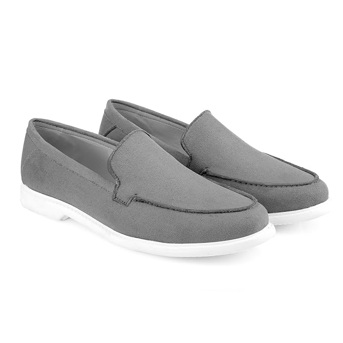 Suede Material Casual Loafer, Moccasin and Slip-On Shoes -JonasParamount