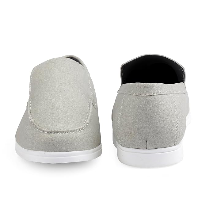 Suede Material Casual Loafer, Moccasin Shoes - JonasParamount