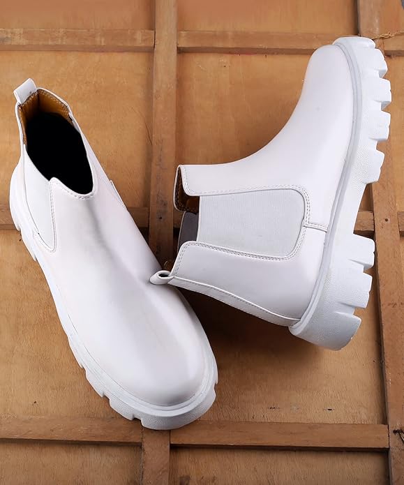 Pu Material Casual Chelsea Shoes -JonasParamount