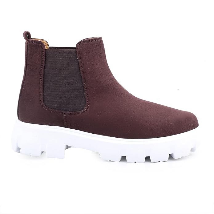 Suede Material Casual Chelsea Slip-On Boot For Men-JonasParamount