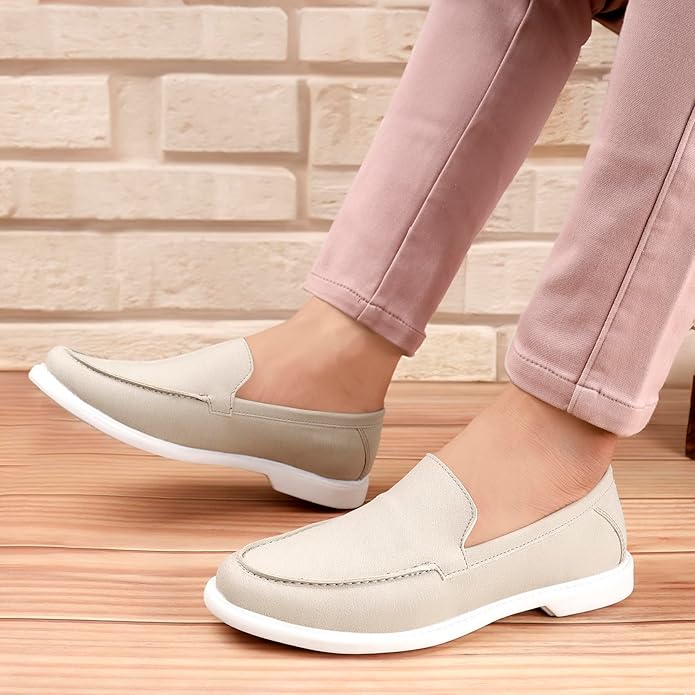 Suede Material Casual Loafer, Moccasin and Slip-On Shoes -JonasParamount
