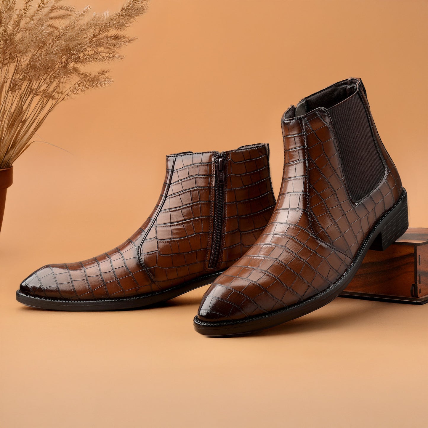 JonasParamount Brown Chelsea Boots
