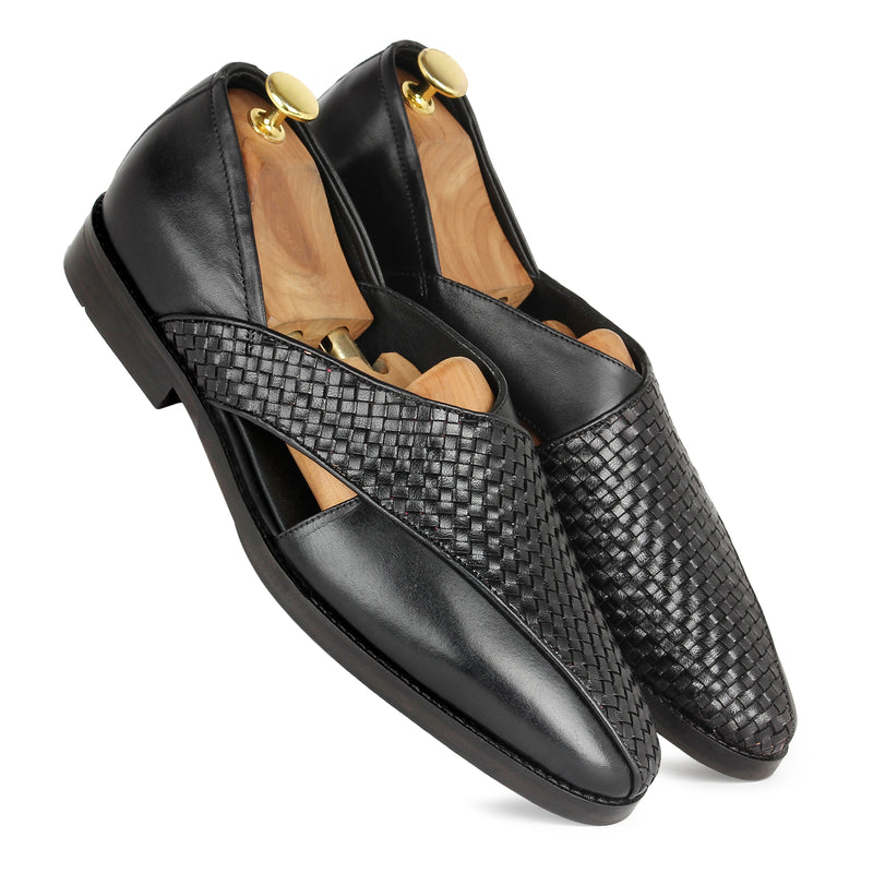 New Fashion Peshawari Suede Loafer Shoes For Party And Casual Wear  - JonasParamount