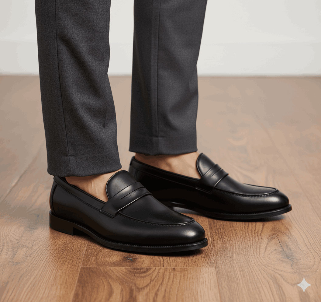 Premium Handmade Faux Leather Loafers for Men