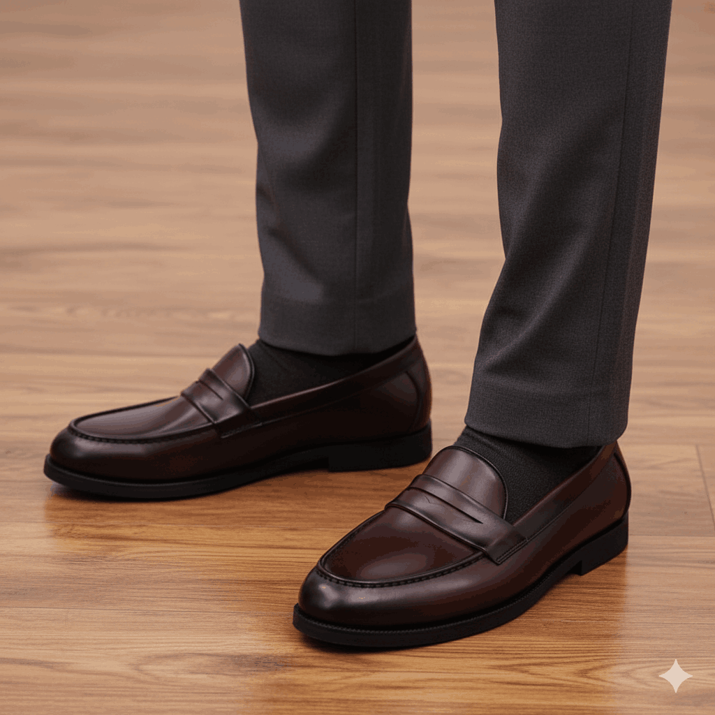 Premium Handmade Faux Leather Loafers for Men