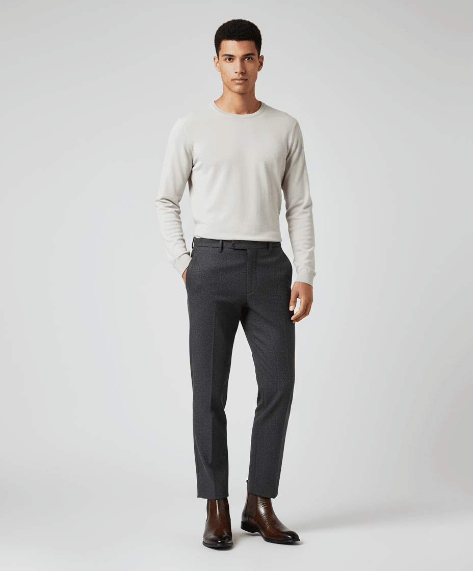 Men’s Chelsea Boots by JonasParamount – High Quality Faux Leather with TPR Sole