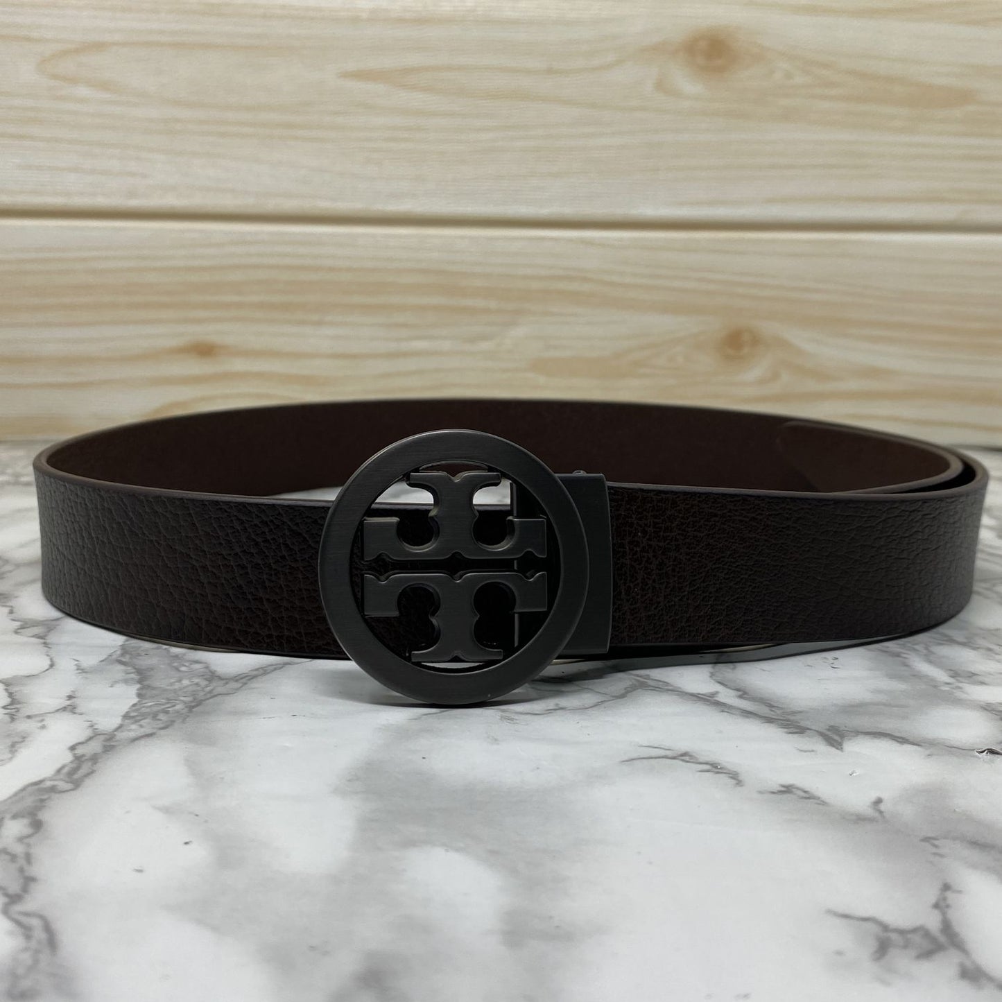 Classy Round Formal Leather Strap Belt-JonasParamount