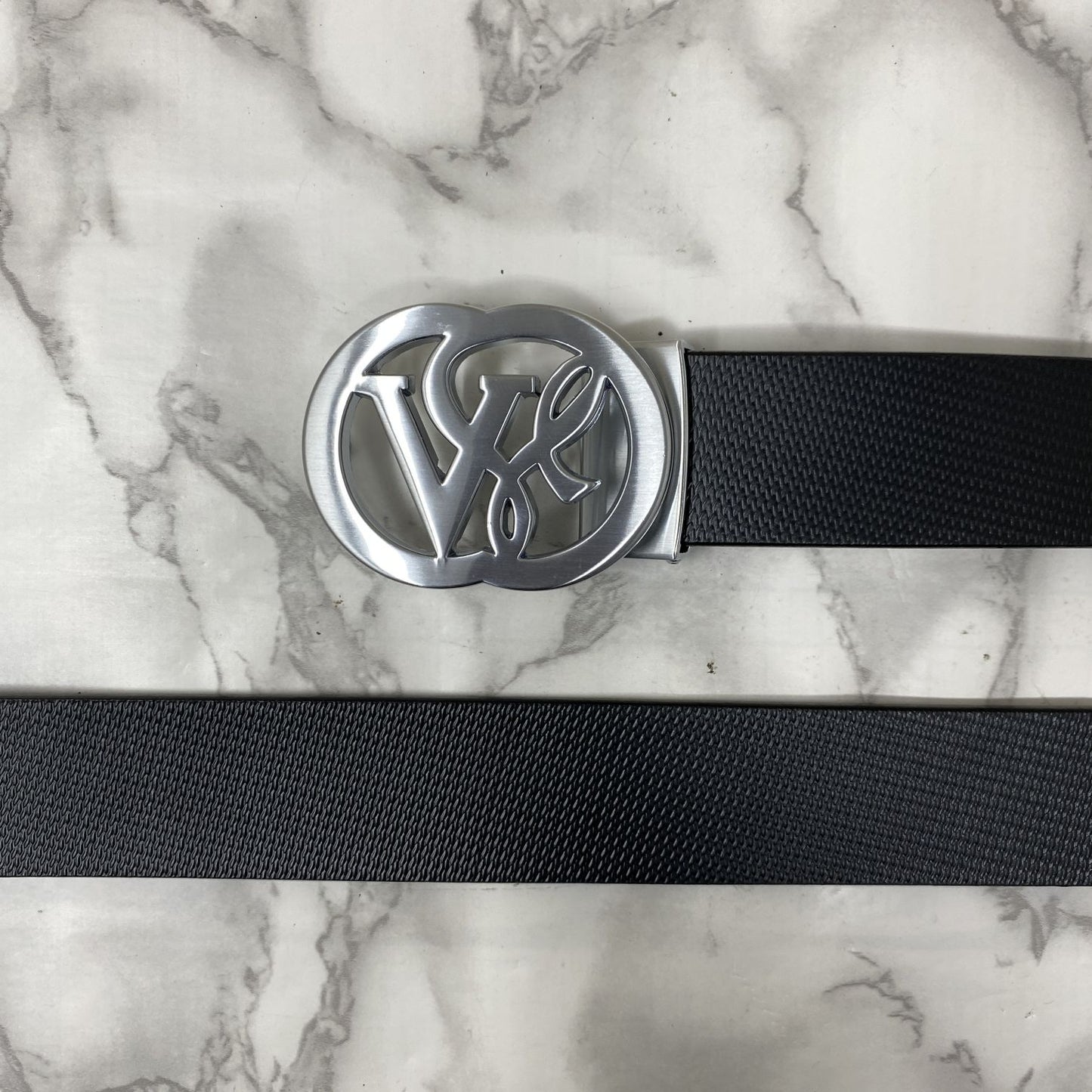 VSL Round Pin Buckle With Leather Strap-JonasParamount