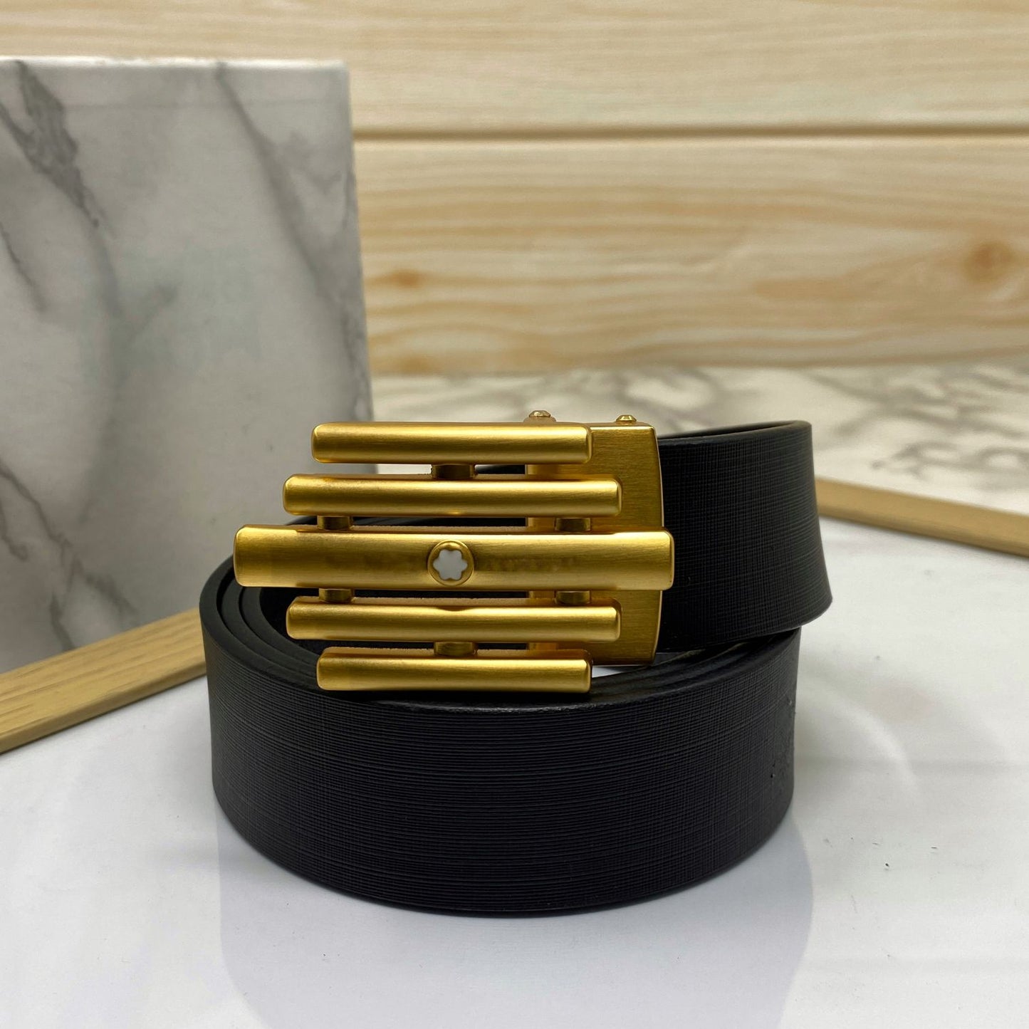 Stylish Formal Leather Strap Belt For Men-JonasParamount