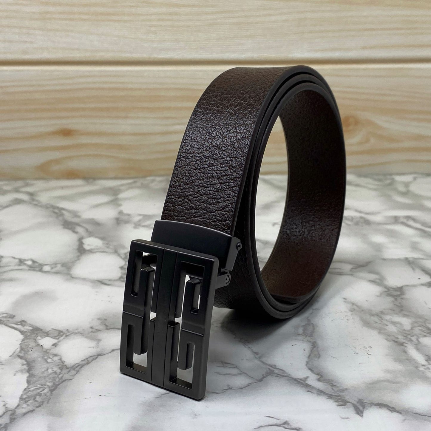 New Arrival Square Formal Leather Belt-JonasParamount