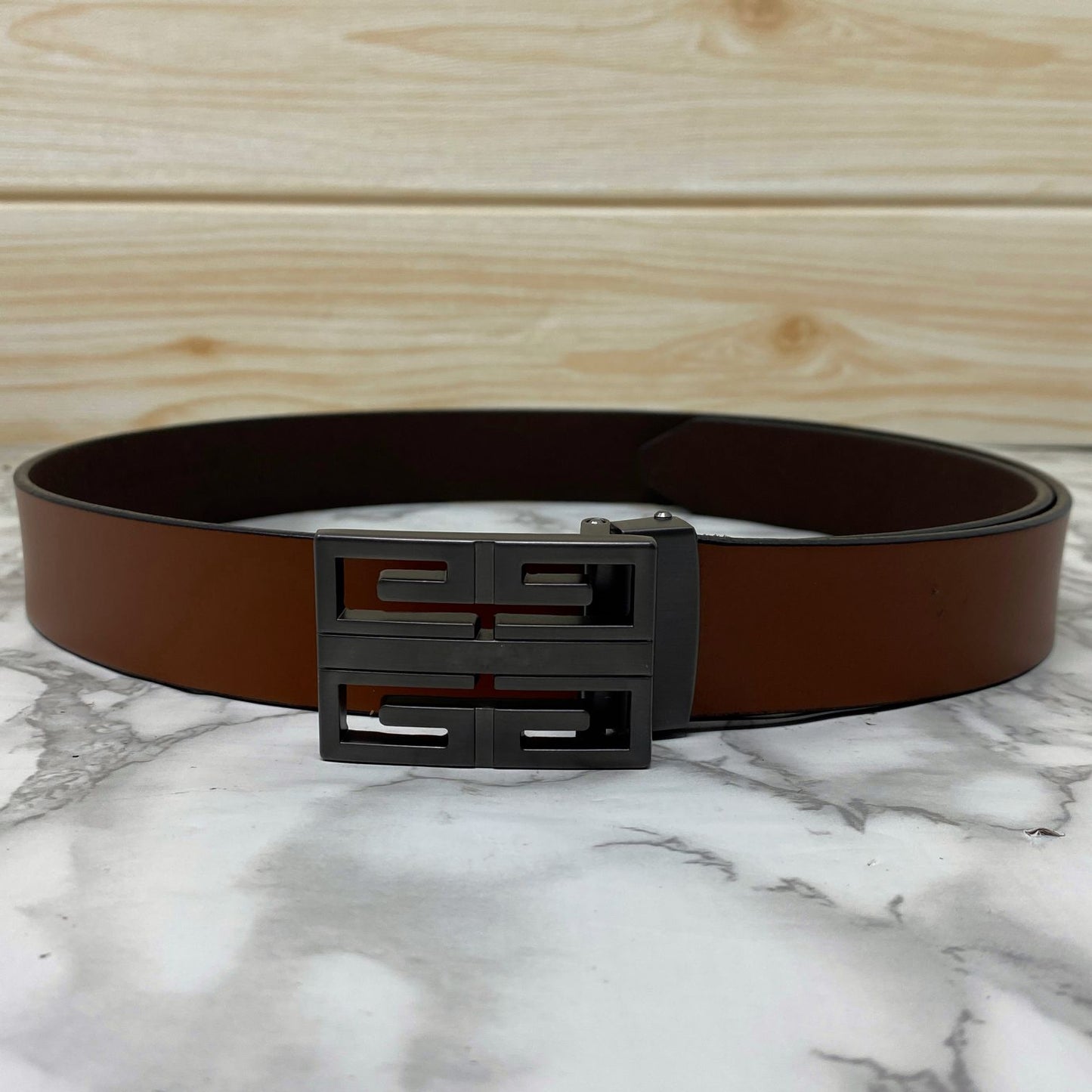 New Arrival Square Formal Leather Belt-JonasParamount