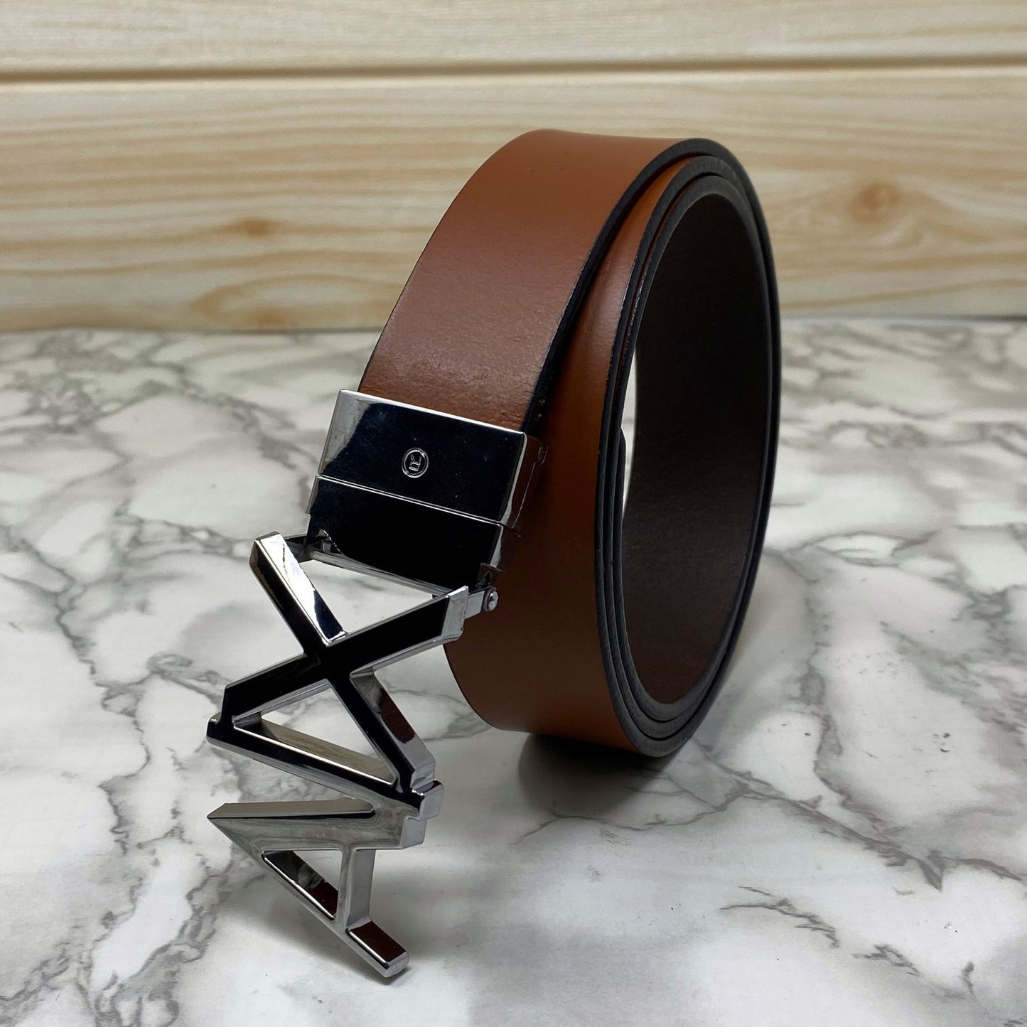 Fashionable AIX Leather Strap Belt -JonasParamount