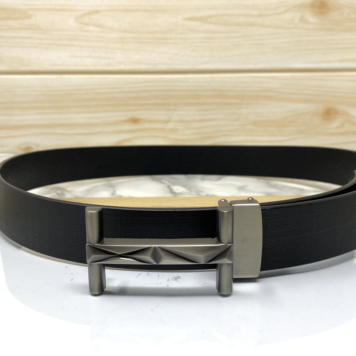 New Arrival H- Pattern Formal and Casual Leather Strap Belt-JonasParamount