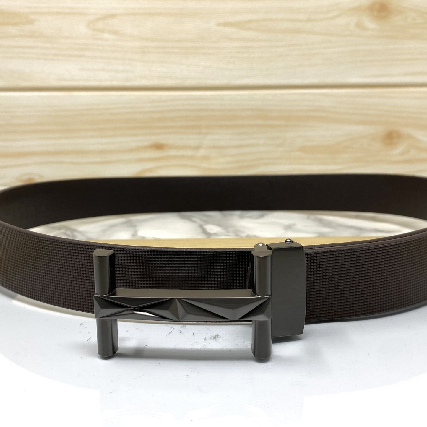 New Arrival H- Pattern Formal and Casual Leather Strap Belt-JonasParamount